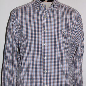 VINEYARD VINES Mens medium M Plaid Long Sleeve But